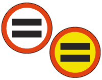 Unauthorized Vehicles Prohibited sign